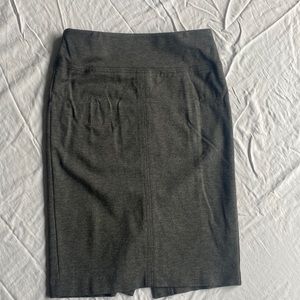 Ann Taylor size 0 grey pencil skirt